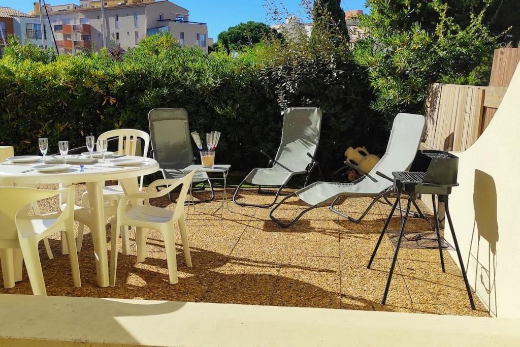 Confortable Appartement Grande Terrasse Piscine Parking Clim Agde Exteriér fotografie